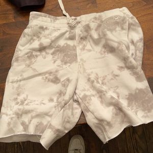 Tie dye shorts